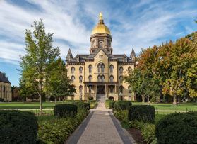 main campus building with golden dome