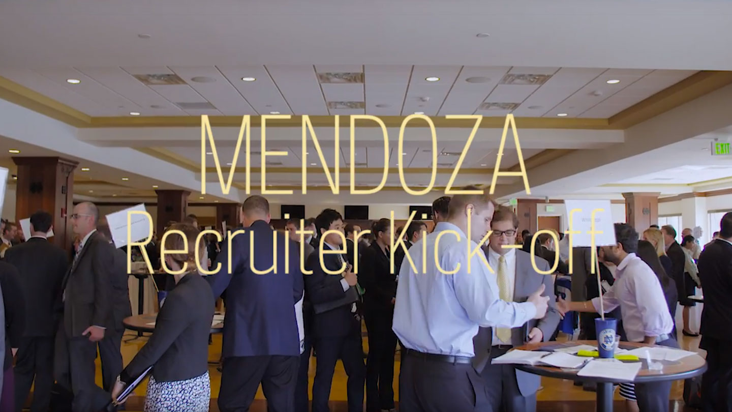 mendoza recruiter kick-off