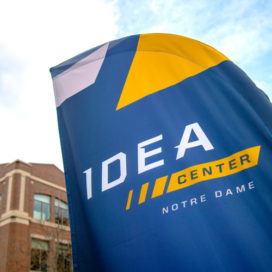 sign for IDEA center