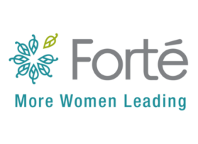 Forte Foundation logo with subline reading "More Women Leading"