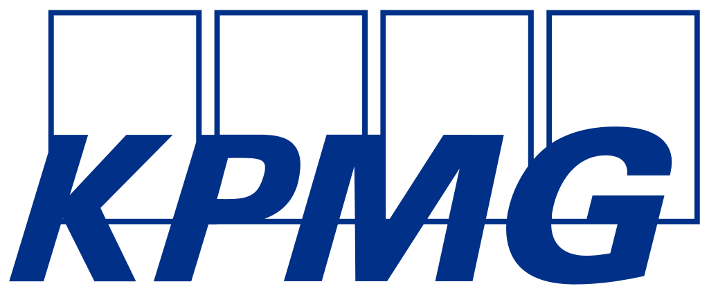 logo that reads KPMG