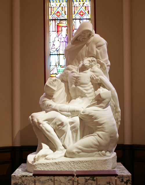 statue in the basilica